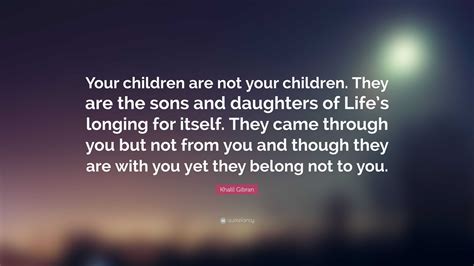 khalil gibran quotes on children